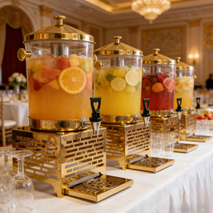 Dispensadores de jugo para fiestas de boda, dispensador de agua fría, máquina de bebidas y jugos para restaurante, buffet, barbacoa con grifo. - Product Image 1