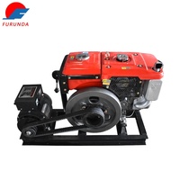 Mesin Las Busur DC 17 KVA 14KW, Generator Diesel 2.2KW 3KVA Starter Elektrik Magnet Permanen untuk Dijual
