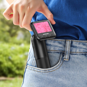 Apexel Microscopio de Alta Calidad 400-800X con Pantalla LCD para Niños Juguetes PARA LA Ciencia Observación al Aire Libre - Product Image 6