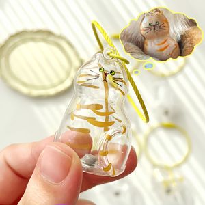 [Haute Qualité] Pendentif en Acrylique Transparent Style Mignon pour Collection de Poils d'Animaux, Garde les Poils de Chat et de Chien Précieux, Breloque Porte-clés Souvenir - Product Image 1