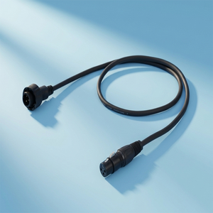 KESHI IP65 Waterproof PVC Housing Outdoor Extension Strip Connector 14AWG 3Pin Copper <strong>Contacts</strong> 250V 3A-5A Female/Male - Product Image 4