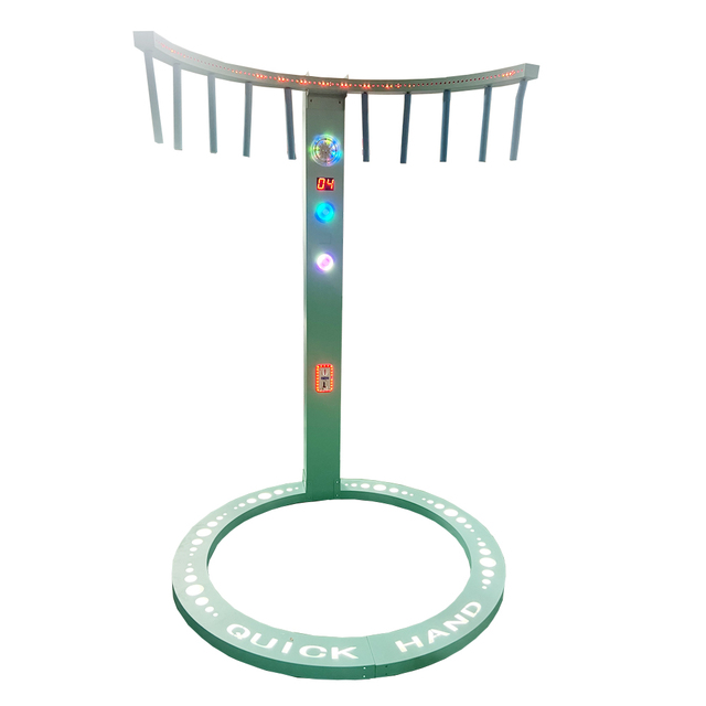 Quick Response Arcade Catch Stick Eye Game Console Eye Fast Chips Coin Operated Game Machine