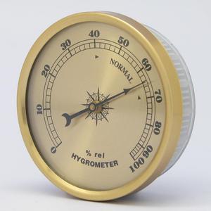 70mm igrometro decorativo interno in metallo con Base in legno misuratore di umidità per la misurazione dell'umidità Set abbinato - Product Image 2