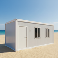Maison conteneur à installation rapide, maison modulaire assemblée pour terminal portuaire, bureau temporaire, espace de repos