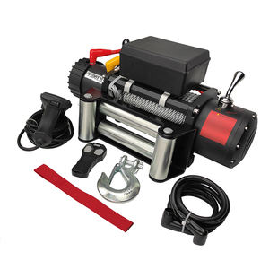 HANDO <strong>12V</strong> <strong>Winch</strong> 4X4 with Wire Cable--9500lbs Anchor <strong>Winch</strong> - Product Image 1