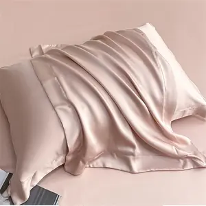Fronha de travesseiro, capa personalizada 100% tencel de fibra eucalipto, deslizamento de seda