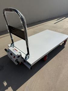 Sıcak Fırsat Elektrikli Kaldırma Platformu Makaslı Hidrolik Yük Asansörü Düz Yataklı Kamyon Arabası, Van Yükleme ve Boşaltma İçin - Product Image 5