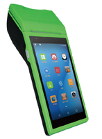 Terminal de point de vente Android portable intelligent de 5,5 pouces à prix abordable avec imprimante thermique de reçus de 58 mm pour le contrôle fiscal