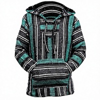 Sweat-shirt à capuche ethnique vintage pour homme, à rayures, manches longues, impression personnalisée, vêtements d'automne et d'hiver
