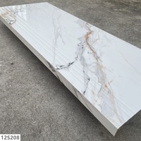 Escalier en pierre naturelle, marbre, sans joint, avec marches intégrées