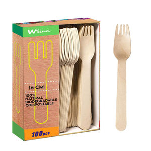 Biểu Tượng Tùy Chỉnh Phân Hủy Sinh Học Mini Dùng Một Lần Bằng Gỗ Thìa Súp Bộ Đồ Ăn An Toàn Để Sử Dụng Rò Rỉ Dễ Dàng Sử Dụng Duy Nhất - Product Image 3