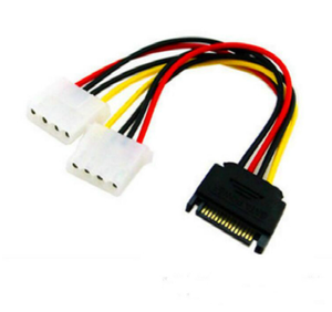 Prezzo di fabbrica In magazzino 1 Sata a 2x4pin IDE Molex cavo Splitter di estensione cavo di alta qualità - Product Image 2