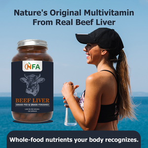 Capsules de foie de bœuf les plus vendues, favorisent la formation saine des globules rouges, soutiennent la normalité de l'utilisation du fer - Product Image 5