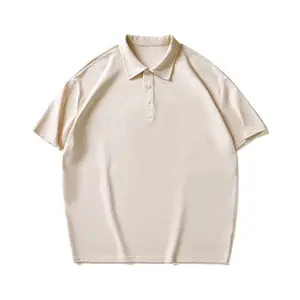 OEM Streetwear Hiphop Customized Polo Shirt Basketball Cotton Mens Polo Shirts