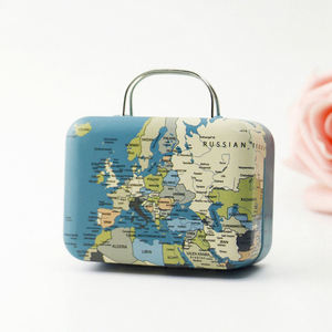 กล่องดนตรีโลหะสุดน่ารัก กล่องดนตรีขนาดเล็กแบบสปริง ของขวัญสุดสร้างสรรค์ ปราสาทในท้องฟ้า - Product Image 3