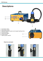 Outils de réparation de carrosserie de voiture de haute qualité, chauffage par induction magnétique, ensemble complet, lampe LED, réflecteur, détecteur de bosses pour les professionnels