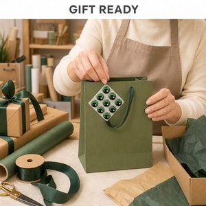 Étiquettes personnalisées pour emballages cadeaux, autocollants en papier kraft, personnalisation des couleurs pour boîtes cadeaux, décoration de marque artisanale, faible MOQ - Product Image 2