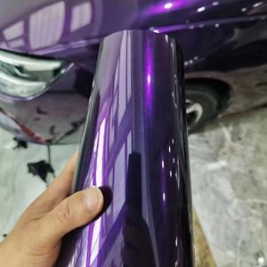 WRAPMASTER 1,52x17M PET Metálico Brillante <span class=keywords><strong>Venecia</strong></span> Púrpura Vinilo Adhesivo Metálico Car Wrap Vinilo - Product Image 5