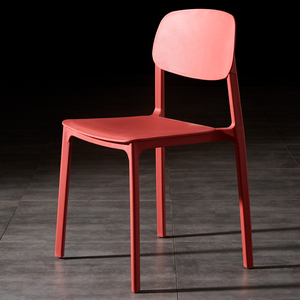 Venta directa Sillas de plástico nórdico gris para restaurante Hotel Villa Sala de estar Comedor Eventos al aire libre Diseño minimalista - Product Image 5
