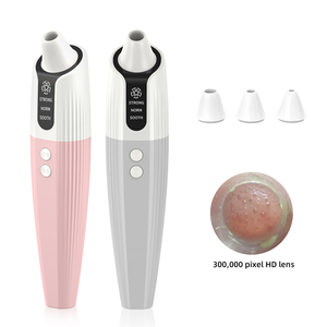 Mụn đầu đen loại bỏ lỗ chân lông chân không có thể nhìn thấy trên khuôn mặt lỗ chân lông Sữa rửa mặt mụn comedone extractor <span class=keywords><strong>Kit</strong></span> điện mụn đầu đen hút công cụ - Product Image 1