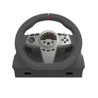 Nouveau Volant de Course Rotatif Tendance Direct Usine pour PC PS3 PS4 Xbox One Switch, Volant de Conduite avec 3 Pédales