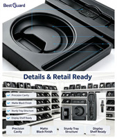 Custom Blister Packaging Plastic Clamshell for USB Cable and Watch with Clear Insert Tray for Display and Protection