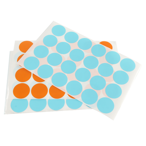 Vòng nhiều màu sắc dính dính bao bì nhãn phổ biến màu Matte kết thúc vòng tròn nhỏ 10mm 20mm 30mm màu Dot Sticker - Product Image 5