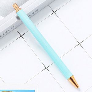Custom Gold Ballpoint Pens Durable Black Ink Smooth Writing Cute Plastic Design Silk Screen Printing for Women & Men Gift-ready - Product Image 4