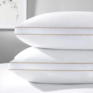 White Down Alternative Microfiber Hotel Bed Pillow