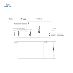 EBYTE ODM AM11-12W12C Cheap wholesale Small size stability Low power 12W switch power supply module ac-dc - Product Image 2