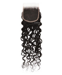 Skinmelt Real HD 4*4 Cierre de encaje Onda de agua Remy Brasileño 100% Cabello humano - Product Image 5