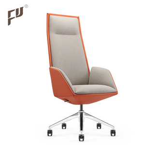 FURICCO-silla de oficina giratoria de cuero genuino, cómoda y moderna - Product Image 1