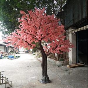 Grand arbre de mariage rose Arbre <span class=keywords><strong>Cerisier</strong></span> artificiel 3m blanc Grand arbre à fleurs de <span class=keywords><strong>cerisier</strong></span> Sakura Arbre à fleurs de <span class=keywords><strong>cerisier</strong></span> artificiel - Product Image 2