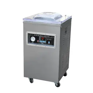 DZ 600 Household Bread Peeled Garlic Kimchi Square Bags Vertical Type Vacuum Packing Machine Factory Price
