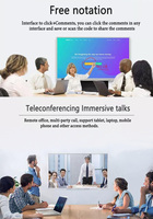 Tableau blanc interactif intelligent, panneau plat interactif intelligent, tableau interactif 75 pouces Android