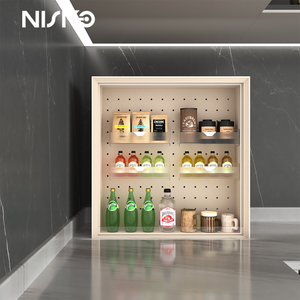 Nouveau <span class=keywords><strong>meuble</strong></span> de rangement de <span class=keywords><strong>cuisine</strong></span> électrique coulissant verticalement NISKO 2026 pour maison, villa, placard, assaisonnements, couverts et vaisselle - Product Image 5