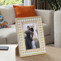 Ornamen bingkai foto persegi panjang MDF merek Daxin desain kreatif Model DX_84