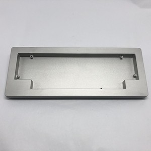 Prototipo de teclado Cnc, anodizado rojo, funda de Teclado mecánico de aluminio, personalizado - Product Image 4