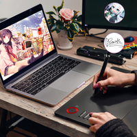 VEIKK A15 Tablette de dessin graphique professionnelle pour l'animation, l'art numérique et l'édition de photos avec moniteur USB