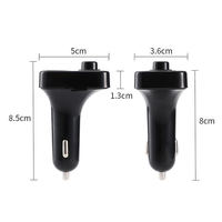 X8 X3 X3S double USB lecteur Mp3 de voiture rapide rapide QC 1.2-3A chargeur BT kit d'appel mains libres BT modulateur d'émetteur fm sans fil
