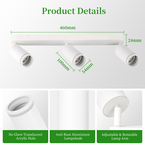 Lampu Sorot <span class=keywords><strong>LED</strong></span> <span class=keywords><strong>GU10</strong></span> untuk Rumah dan Hotel, Lampu Sorot Bergerak/Lampu Sorot Plafon Koridor, Lampu Sorot Dalam Ruangan/Lampu Sorot - Product Image 2