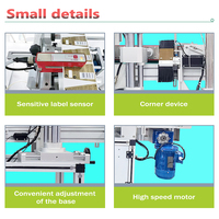 Machine automatique de scellage d'angle et d'étiquetage pour cartons, avec applicateur d'étiquettes anti-démontage pour emballages en bois