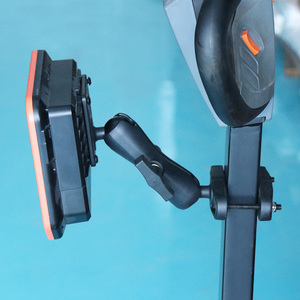 VINmounts 1.5 Inch Square Rail Mount Base 38mm C Size Ball Heavy Duty Clamp Forklift Industrial Square Tube Mount - Product Image 6
