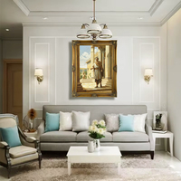Peinture à l'huile sur toile 100% faite à la main de haute qualité, portrait personnalisé, art mural, impressions d'œuvres d'art pour la décoration de la maison