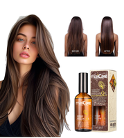 Huile d'Argan Bio 2-en-1 : Réparation Capillaire, Hydratation et Parfum Herbal Essentiel avec Ingrédients Purs pour Usage Domestique