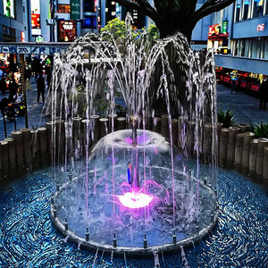 Nouvelle Fontaine Musicale d'Extérieur en Acier Inoxydable à LED 7 Couleurs, Conception Tendance, Petite Fontaine pour Hôtels, Parcs et Centres Commerciaux, Prix Bas - Product Image 5