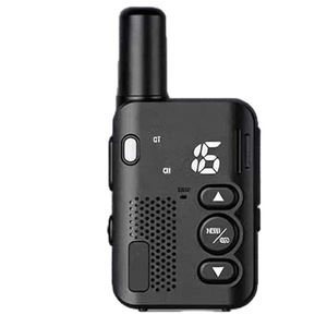 Mini talkie-walkie sans fil portable, portée de 1,5 à 3 km, appairage à un bouton, affichage haute définition pour hôtels et restaurants - Product Image 5