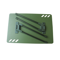Nouveau pied de table pliant IGT de camping conçu, pieds de table en métal en bois pliables en aluminium portables pour tables