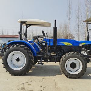 Gran Oferta Tractores Agrícolas 4x4 Pequeños Compactos Usados de 70hp 75hp 80hp 90hp a Bajo Precio - Product Image 1