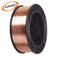 Rouleau de fil de soudage MIG MAG en acier au carbone 1.0MM AWS 5.18 ER70S-6 pour soudage MIG 15KGS